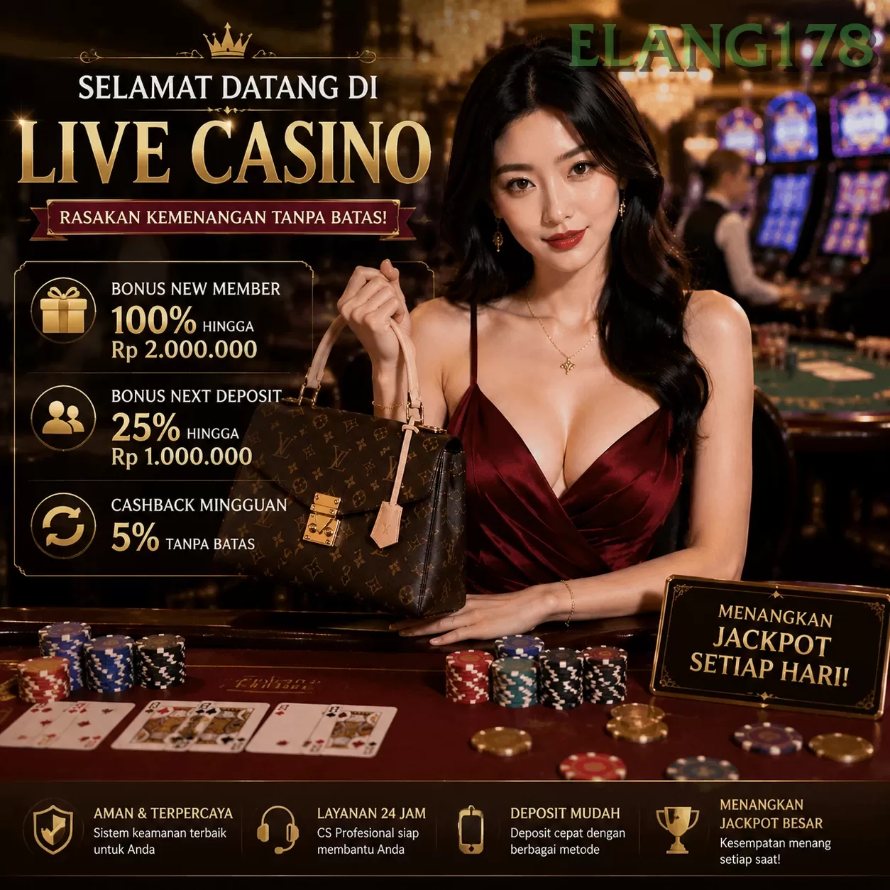 Main elang178w Menang Jackpot Besar